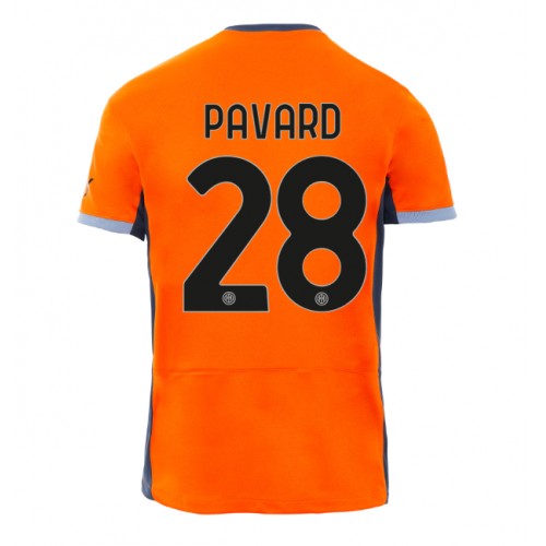 Dres Inter Milan Benjamin Pavard #28 Rezervni 2023-24 Kratak Rukav